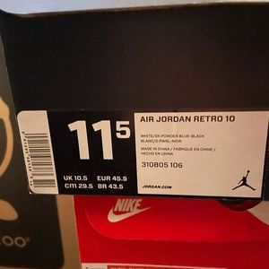 Air Jordan’s retro 10s